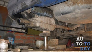 Снимаем глушитель