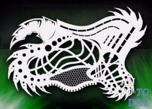 Трафарет для аэрографии Трафарет для аэрографии