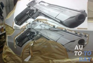 Крепление трафарета Крепление трафарета