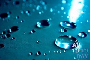 Результат использования антидождя Результат использования антидождя