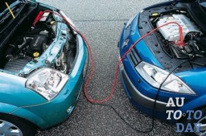 Прикуривание от другого авто