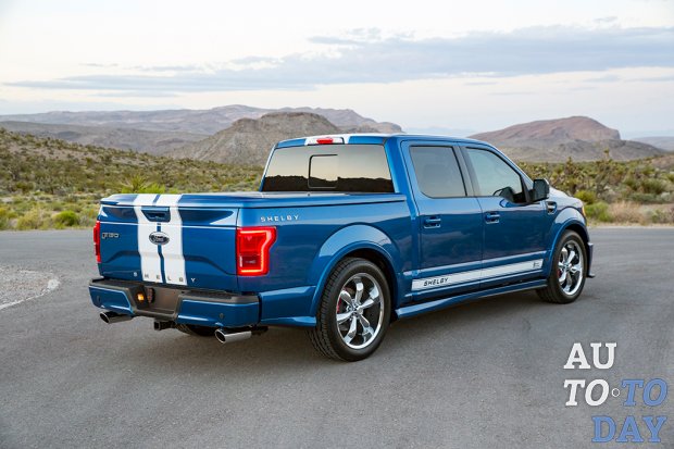 Shelby продемонстрировал умопомрачительный пикап F-150 Super Snake с агрегатом от Mustang Shelby продемонстрировал умопомрачительный пикап F-150 Super Snake с агрегатом от Mustang