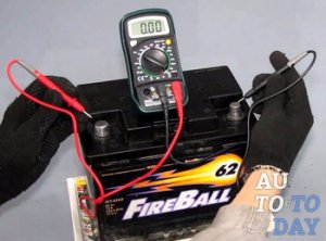 Проверка аакумулятора Проверка аакумулятора