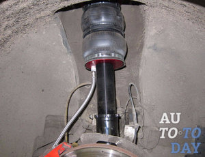 Установка пневмоподвески