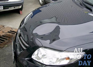 Вмятина на авто