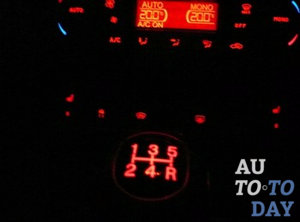 Подсветка ручки КПП