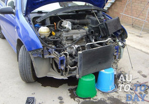 Замена радиатора