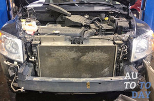 Снимаем радиатор