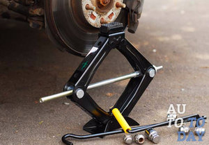 Ромбовый домкрат