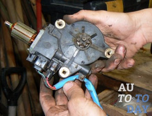 Ремонт моторчика стеклоподъемника