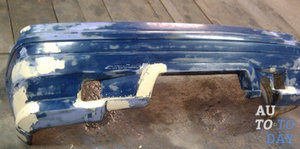 Подготовка бампера к покраске Подготовка бампера к покраске