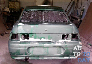 Подготовка к покраске Подготовка к покраске