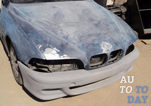 Подготовка к покраске Подготовка к покраске