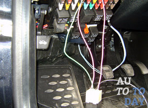 Подключение противотуманок