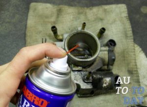 Очистка дроссельной заслонки