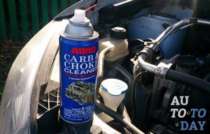 Очиститель дроссельной заслонки