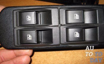 Ремонт кнопки стеклоподъемника веста