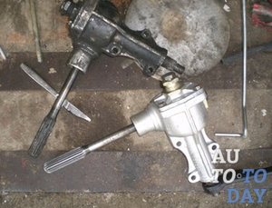 Новый и старый рулевые редукторы Новый и старый рулевые редукторы