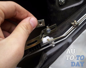 Установка центрального замка