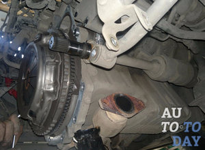 Замена корзины сцепления