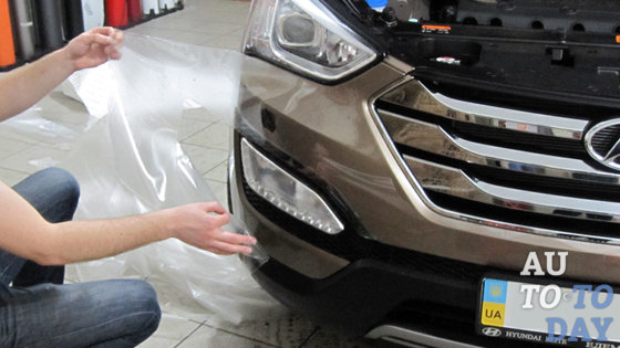 Бронепленка на кузов автомобиля
