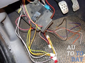 Замена модуля центрального замка