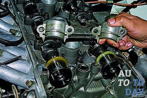 Замена вкладышей распредвала