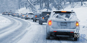 Обгон в зимнее время