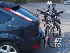 Велосипеды на фаркопе