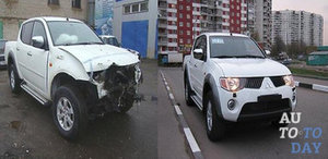 Машина после ДТП Машина после ДТП