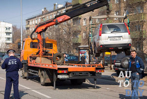 Штраф за парковку на тротуаре