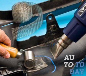 Пайка бампера