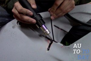 Пайка бампера