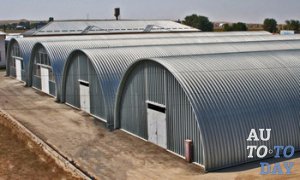 Бескаркасный ангар Бескаркасный ангар