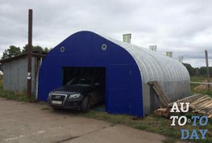 Бескаркасный гараж Бескаркасный гараж