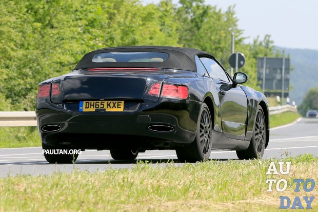 Таинственный суперкар от Bentley словили фотошпионы
