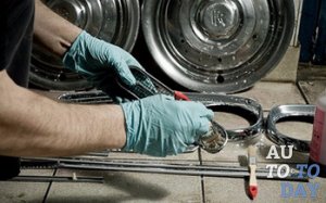 Очистка хромированных деталей Очистка хромированных деталей