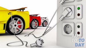 Зарядка электромобиля