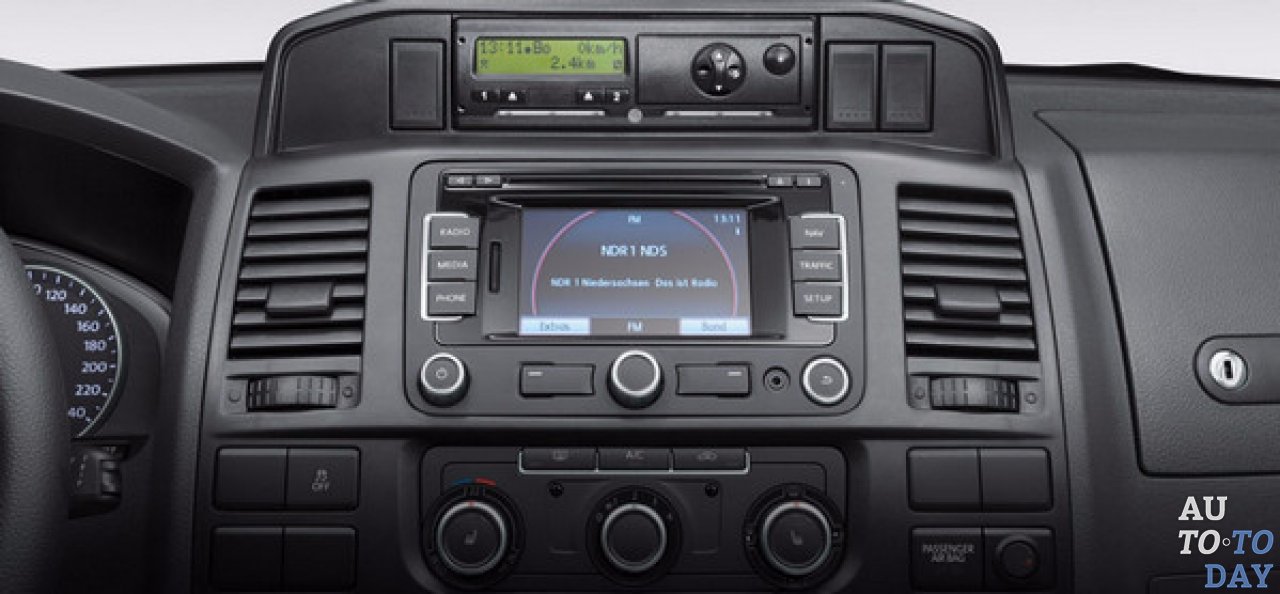 Тахограф на панеле