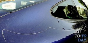 Царапины на авто