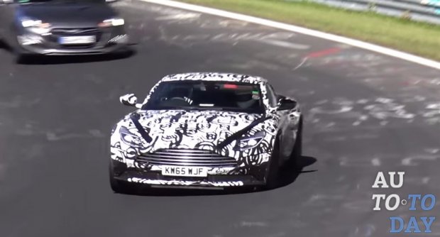 Aston Martin DB11 с 4,0-литровым двигателем AMG протестировали в Нюрбургринге