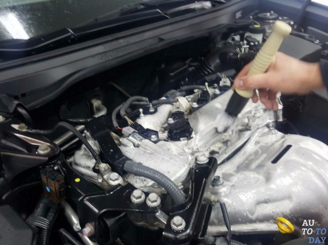 Детейлинг мотора