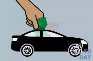 Оплата в Uber такси