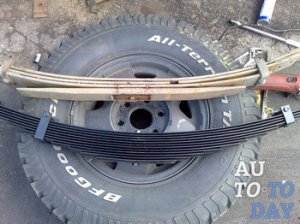 Новая и старая рессора