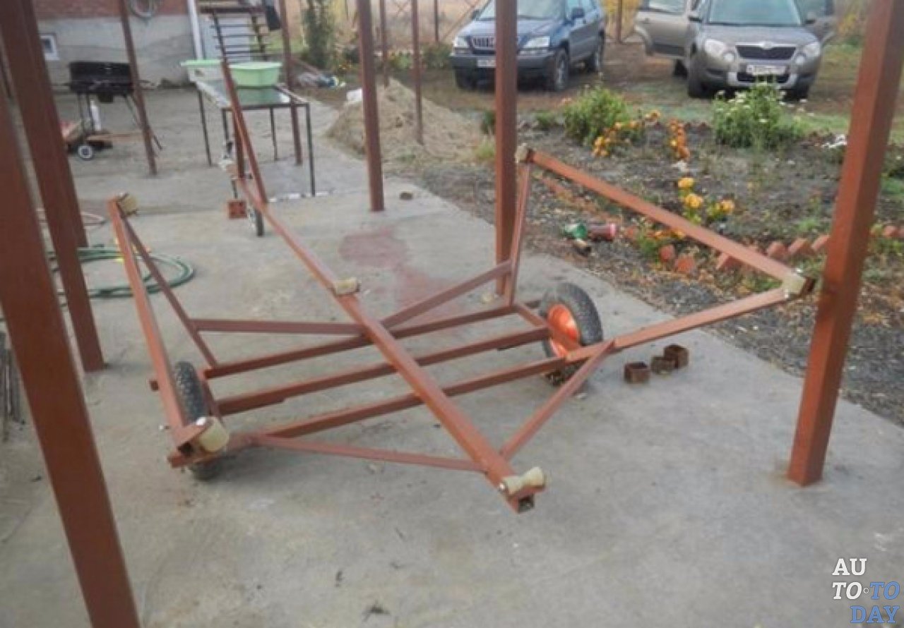 Ось прицепа