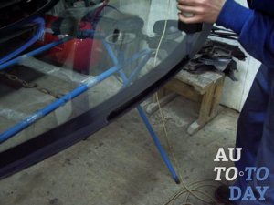 Замена заднего стекла