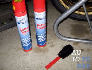 Очистка цепи