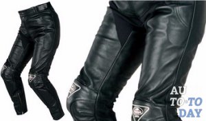 Кожаные мотоштаны
