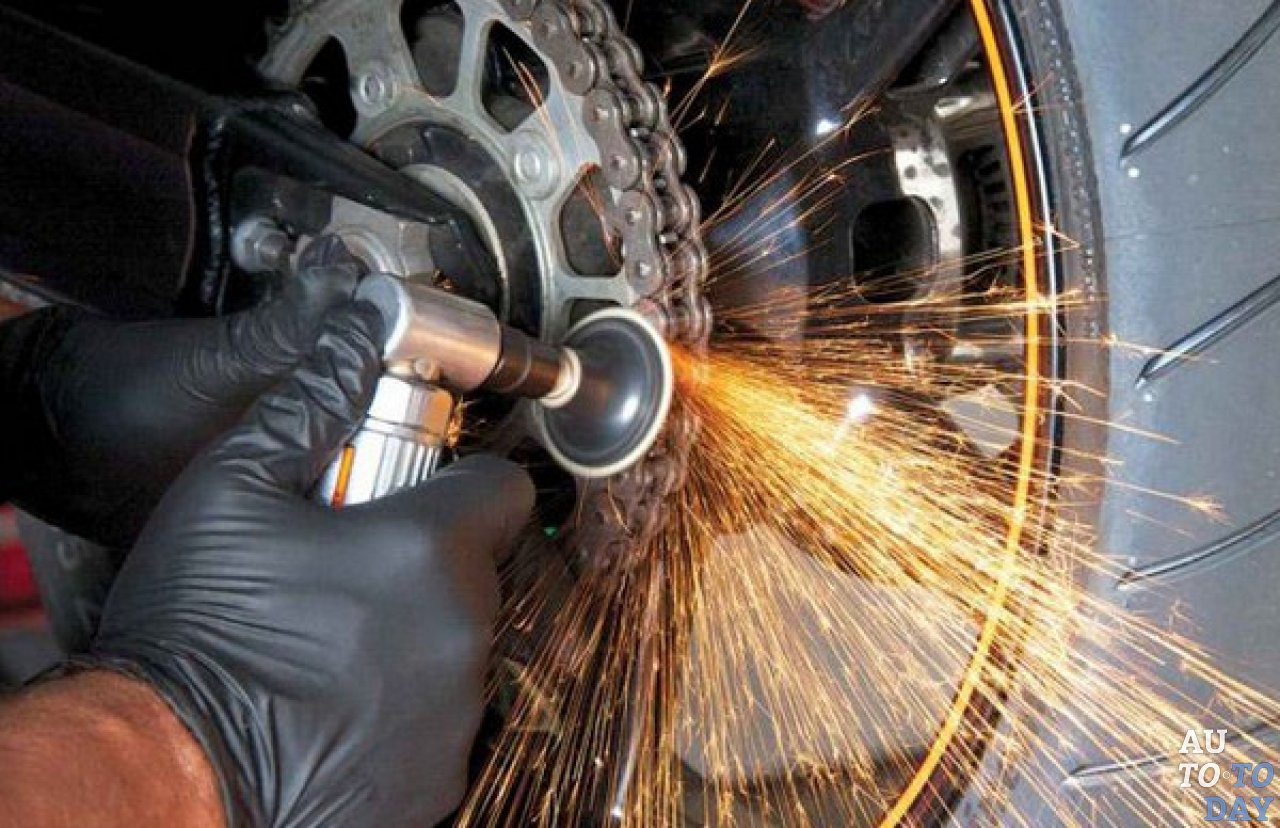 Замена мотоцепи Замена мотоцепи