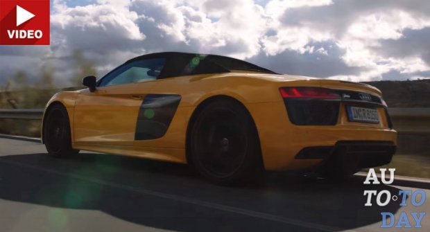 Новенький Audi R8 без камуфляжа выглядит и звучит на миллион долларов